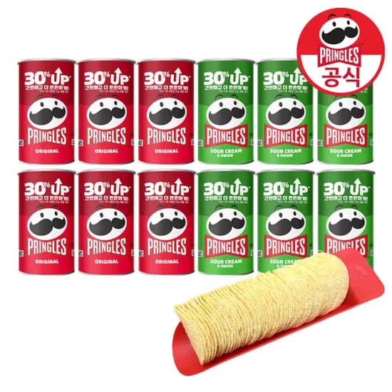 감자칩 프링글스 70g 12개 오리지날 6 양파 6