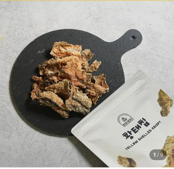 황태칩 김부각 뿌각 4,700원