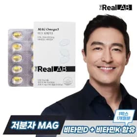 더리얼랩 저분자 MAG 오메가3 60캡슐