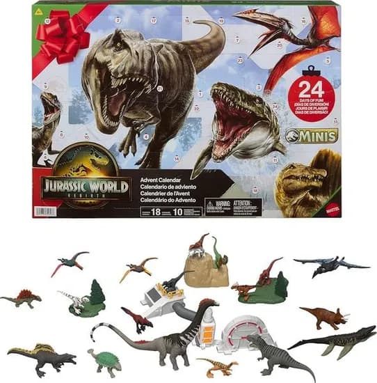 Mattel 쥬라기 월드 리버스 어드벤트 캘린더