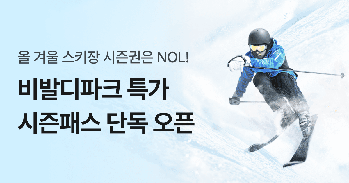 비발디파크 리프트 시즌패스 리프트권