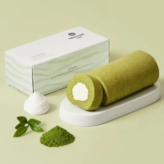 오설록 그린티 롤케이크 화이트 350g