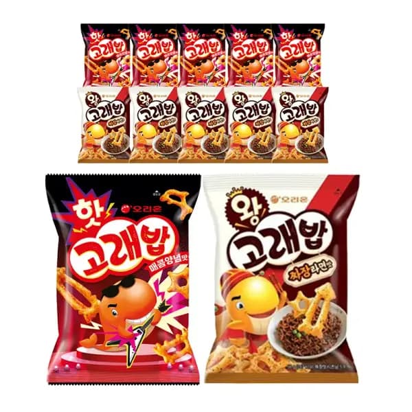 샐러드채소 오리온 고래밥 무뚝뚝 감자칩 외 다양