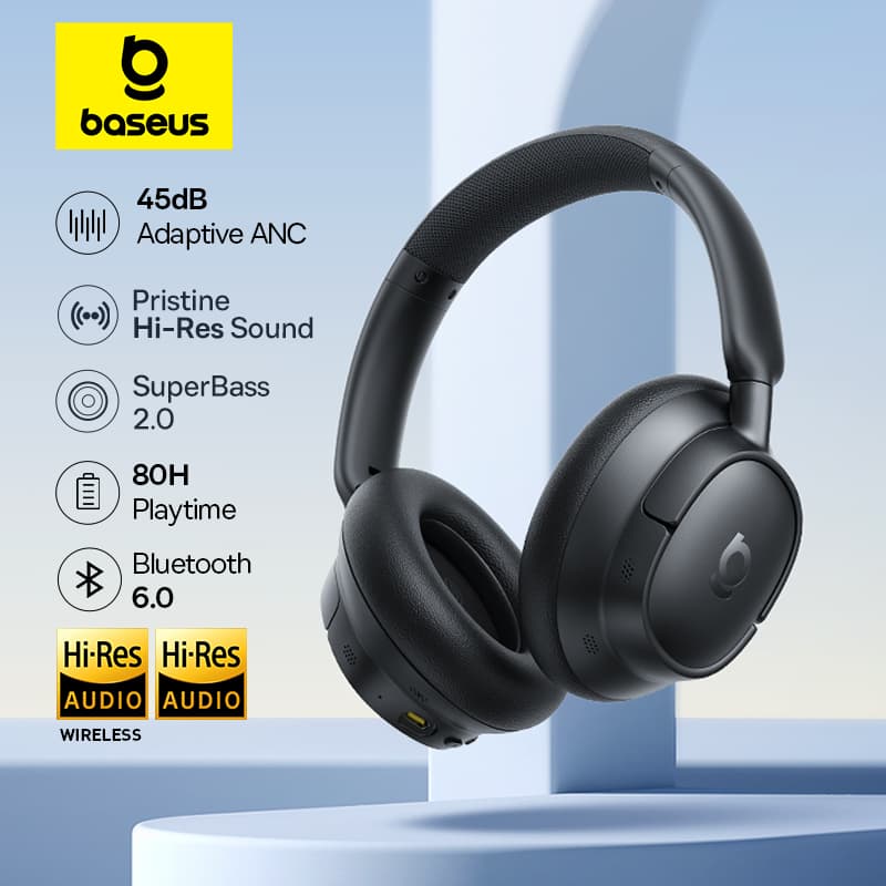 Baseus EH10 NC ANC 무선 헤드폰($32.99/무료)