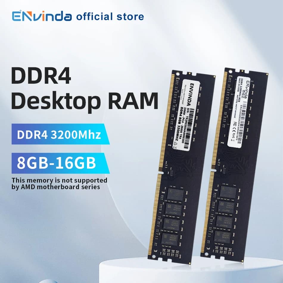 ENVINDA DDR4 PC RAM Memoria 8GB($16.24)