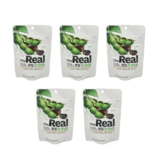 더리얼 한입찐 고구마 단호박 강낭콩 5봉