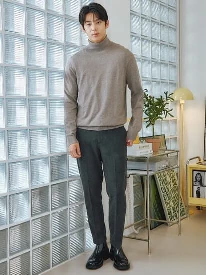 폴햄 컴포트 테이퍼드 히든밴딩 슬랙스