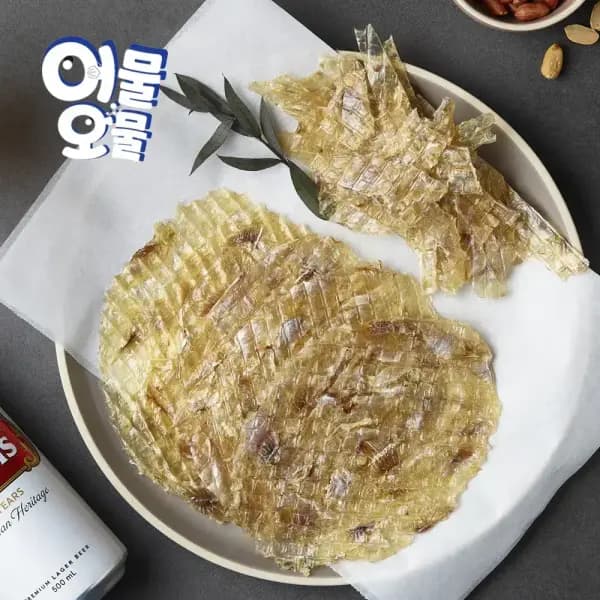 프리미엄 참쥐포 대 200g 200g 20장