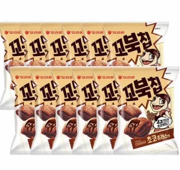 꼬북칩 초코츄러스맛 80g 2개