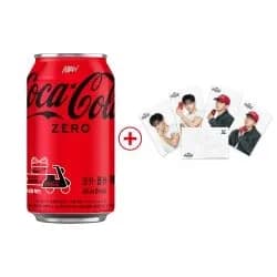 코카콜라 제로 350ml 24개 BTS 뷔 포토엽서 4장