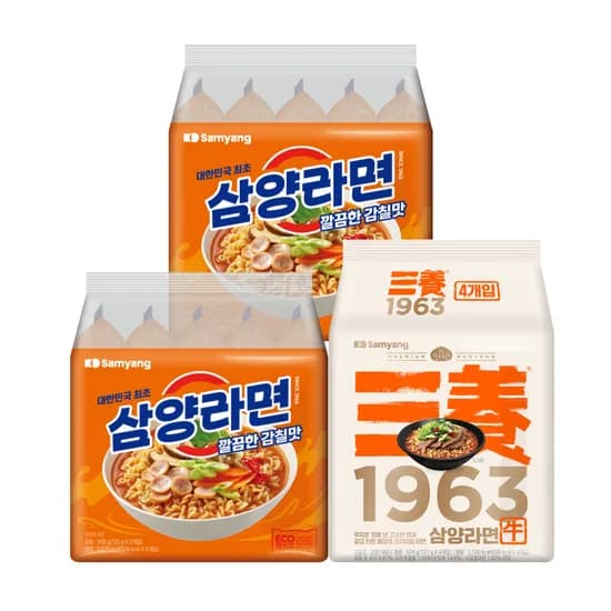 삼양식품 삼양라면 10입 삼양1963 4입