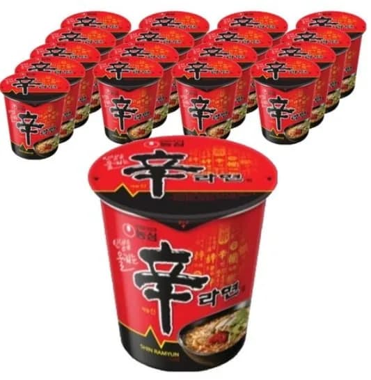 농심 신라면 컵 65g 18개