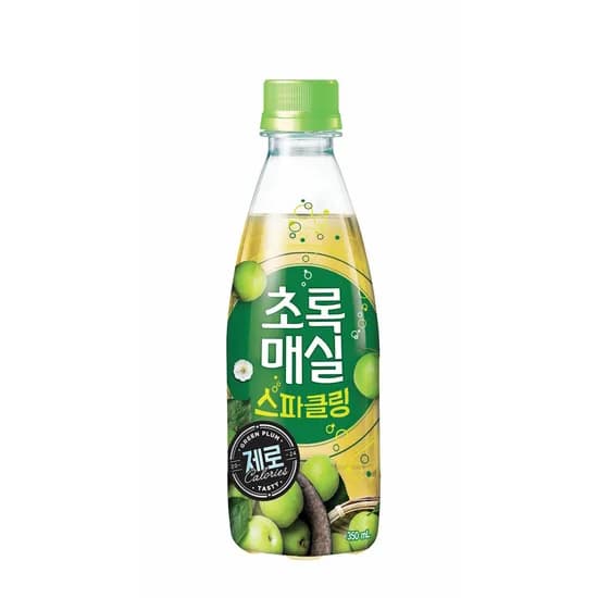 웅진식품 초록매실 스파클링 제로 350ml 20페트