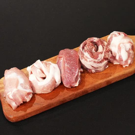 한돈 제주돼지 특수부위 뒷고기 250g