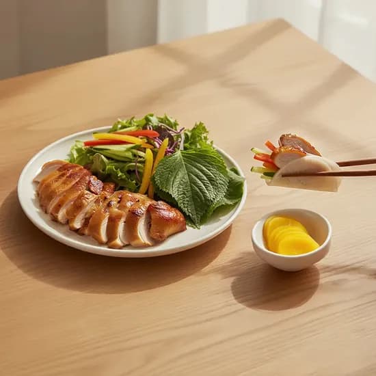 사조대림 훈제마늘닭 슬라이스 350g 3개