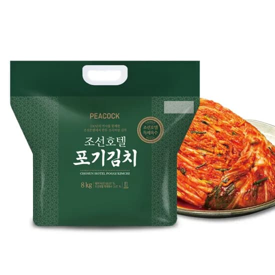 조선호텔 포기김치 8kg 48,338원