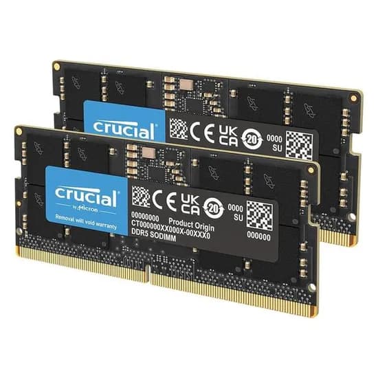 마이크론 크루셜 노트북 메모리 32GB 키트 (2x16GB) DDR5 5600MHz