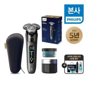 필립스 i9000 시리즈 전기면도기 다크슬레이트 X9002/20 카트리지 코털트리머