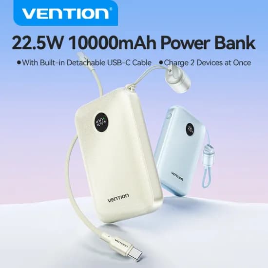 Vention 보조배터리 10000mAh 22.5W PD