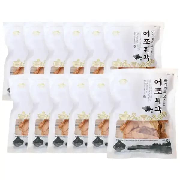 동일식품 어포튀각 2봉 3가지맛