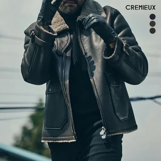 다니엘크레뮤 WINTER 터키산 램스킨 무스탕