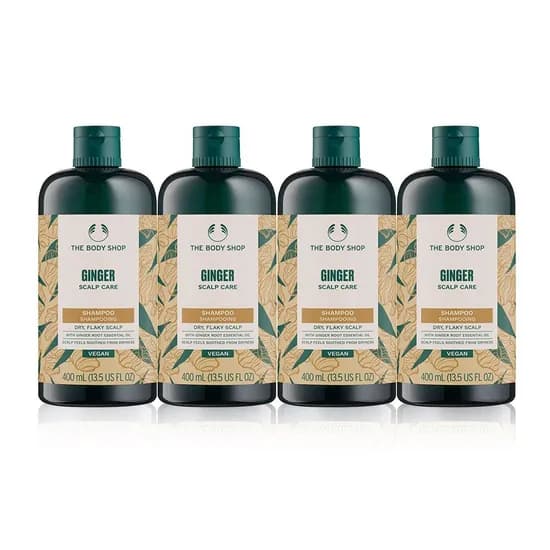 더바디샵 진저 스캘프 케어 샴푸 400ML 4개 세트 57,960원