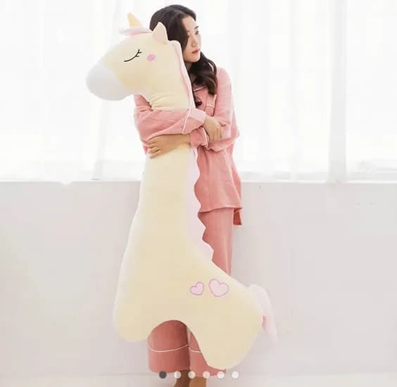 유니콘 바디 필로우 롱 쿠션 베개 120cm
