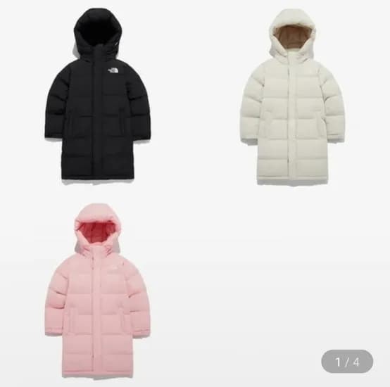 노스페이스 키즈 익스플로링 하이브리드 다운 코트