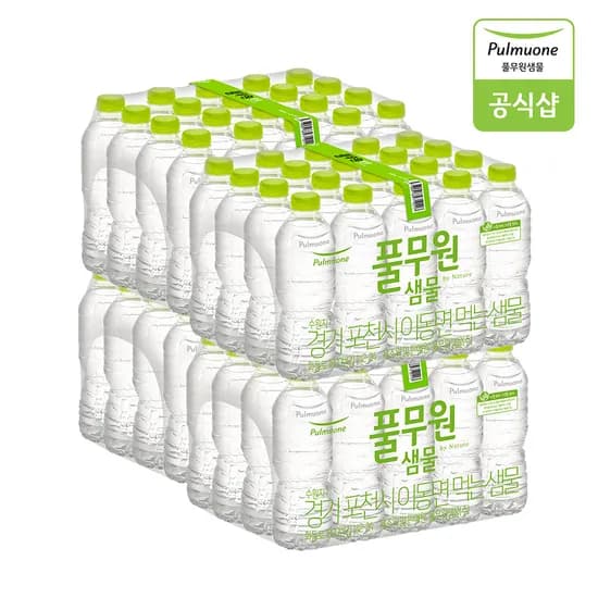 풀무원생수 500ml 80병