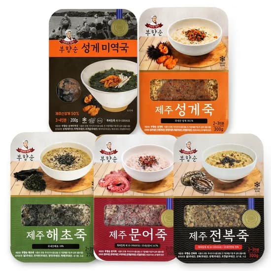 제주 부향순 성게미역국 200g 3-4인분