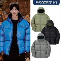 디스커버리 고프코어 구스다운 숏패딩