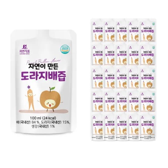 자연이 만든 도라지배즙 110팩