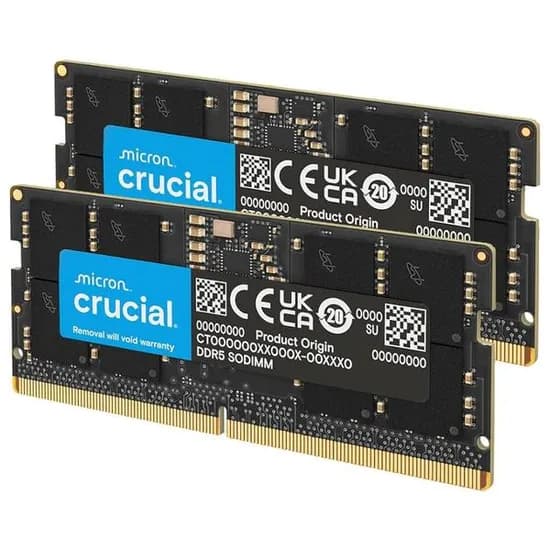 Crucial 노트북 메모리 DDR5 5600MHz 3GB (2x16GB)