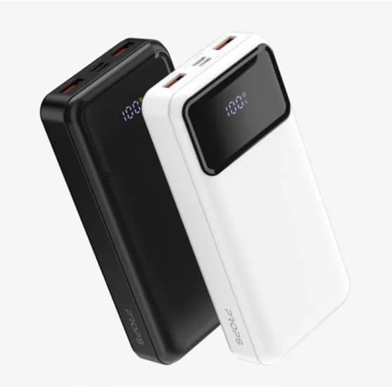 프롭스 22.W 고속충전 LED잔량표시 보조배터리 20000mAh