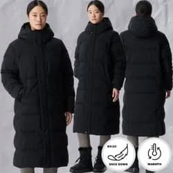 블랙야크 2FW 공용 롱패딩 벤치파카