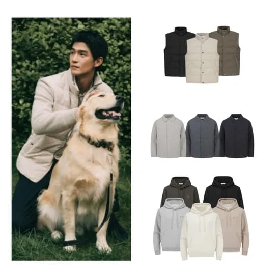 에디션 어니언 퀄팅 서츠형 패딩 11종