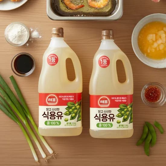 해표 콩기름 1.5L 2개