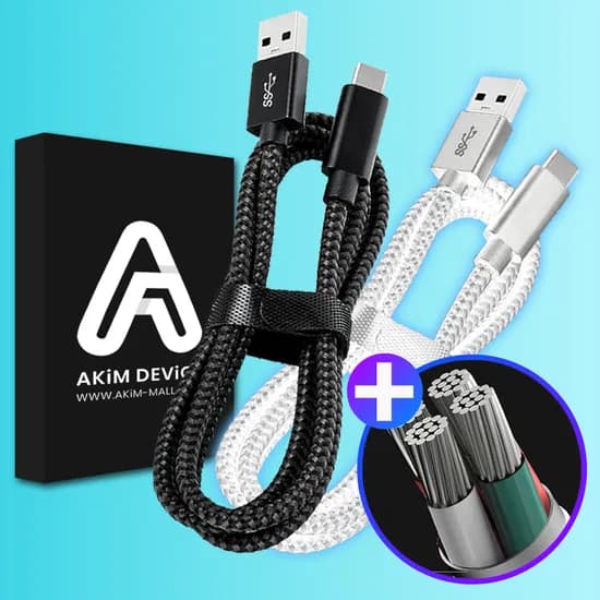 C타입 USB 초고속충전 케이블 60W 4개
