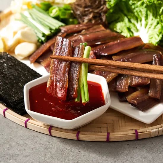 구룡포 땅콩과메기 해초세트