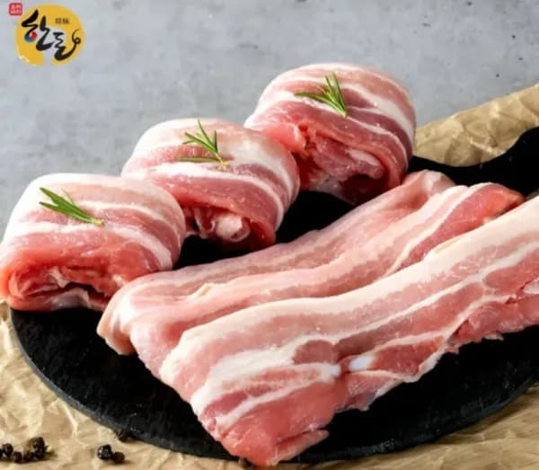 한돈 1+ 생 삼겹살 1kg