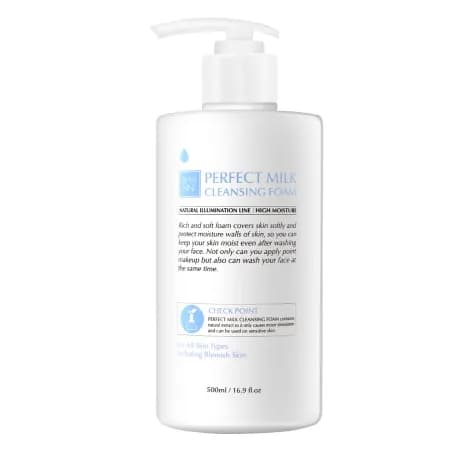 밀크 폼클렌징 500ml 워시 폼클렌징 200ml 3개