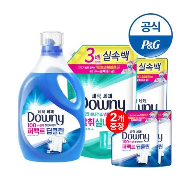 다우니 냄새딥클린 프레시 0.9L 2개 + 400ml 증정