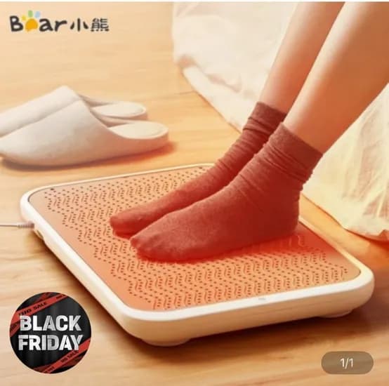 샤오미 Bear 그래핀 발난로 발히터 사무실 책상밑 온열기