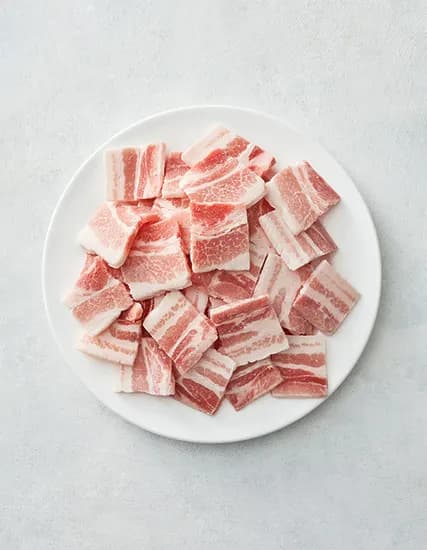한돈 급냉 삼겹살 1kg