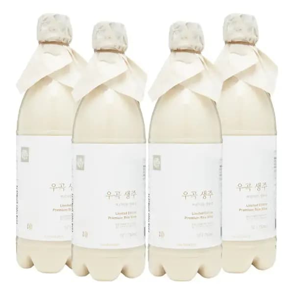 배혜정도가 우곡생주생막걸리 10도 750ml 4병