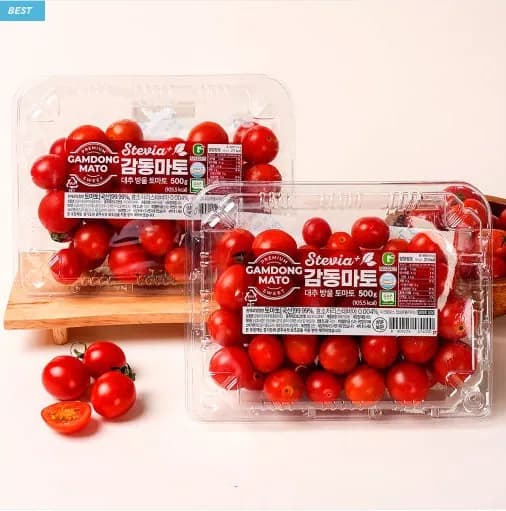 스테비아 대추방울토마토 500g 4팩 총2kg