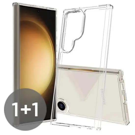스마트폰 투명 TPU 케이스 1+1