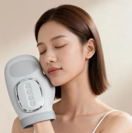 야보기 손마사지기 온열형 무선 충전식 휴대용 마사지기