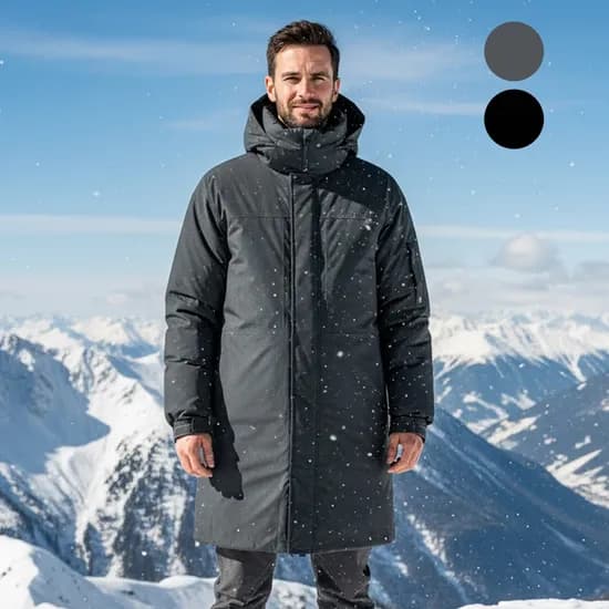 마운티아 방한 롱다운자켓