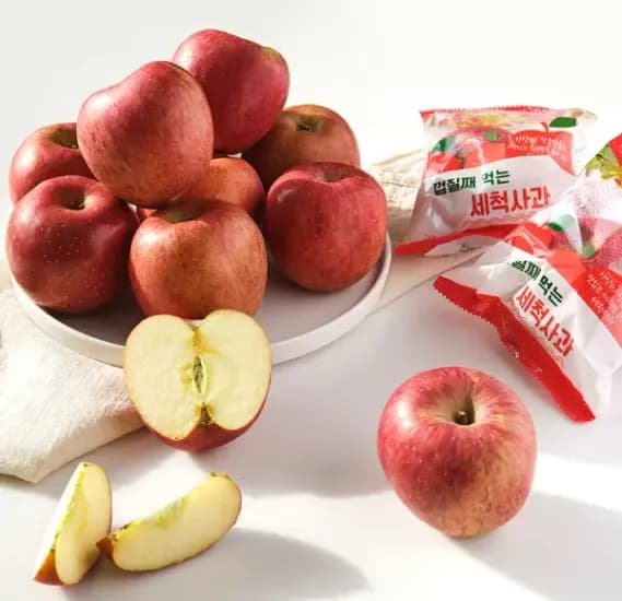 세척사과 4kg 소과